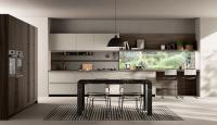 Design de meubles de cuisine coffre-bassin durable rangement de cuisine