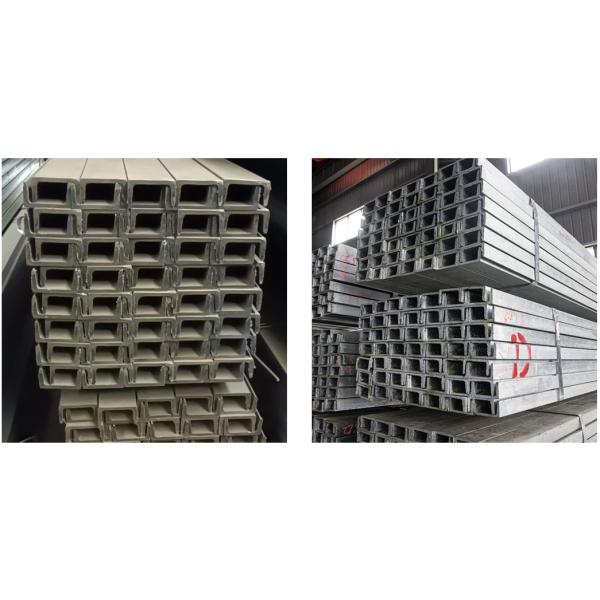 ASTM A572 Acier au carbone galvanisé à fente Upn50-Upn400 Upe80-Upe400 S235 S275 S355 C