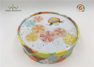 Custom Size Cardboard Storage Tubes / Round Packaging Tea Paper Tube