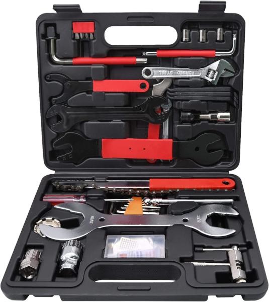 Bike Repair Tool Kit - 16 in 1 Bicycle Multitool Mountain Bike Tool Cycling Maintenance, Bike Hex Key Wrench