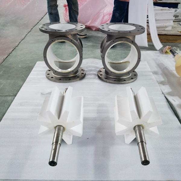 White Alumina Ceramic Star Valve Corrosion Resistance And High Temperature Resistance