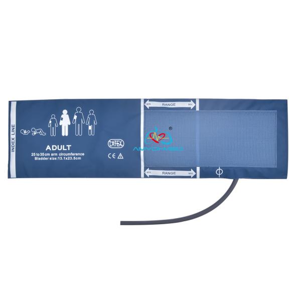 Reusable Adult Blood Pressure Cuffs NIBP 35CM Lightweight With Double Hose