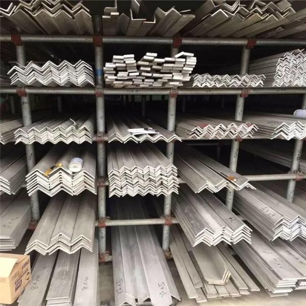 316Ti Equal Angle Stainless Steel Metal Bars Nontoxic Cold Rolled