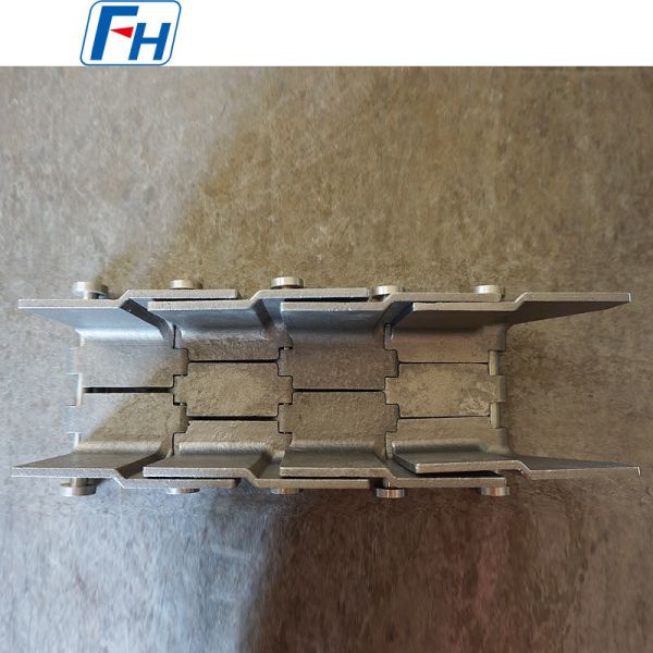 Casting Molded Link Conveyor For High Durability Needs 1.4848 Cast Link Belt