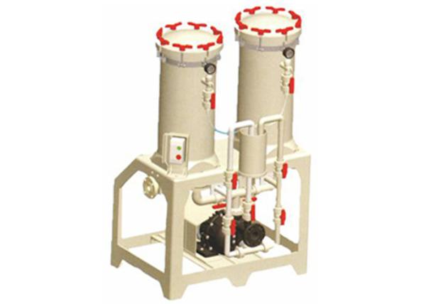 Twin parallel filter tank water filtration systems  for photographic 330L / min 3HP
