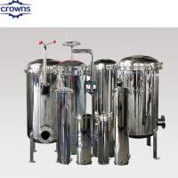 Chambre de filtre en acier inoxydable Chine Fabricants Filtre à grande capacité d'eau industrielle en acier inoxydable 304/316L