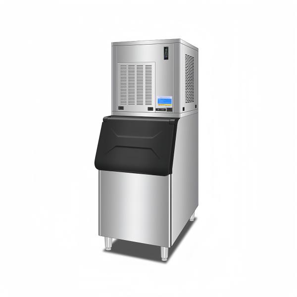 BLG Fully Commercial Automatic 40kg 90lb Ice Cube Maker for Home Use Small Catering Produces Smooth Block for Cold Drinks