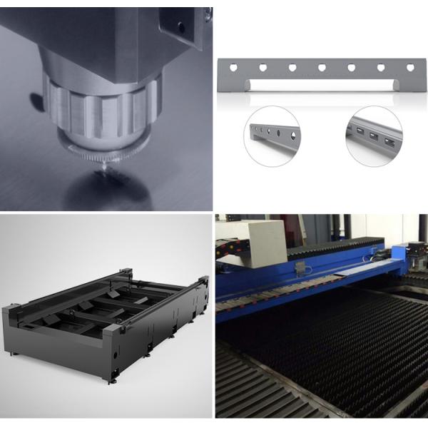 Высокий точный обрабатывая автомат для резки 1kw 2kw 4000KG лазера CNC