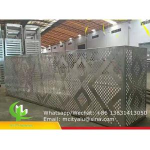 Custom Size Aluminum AC Cover with PVDF Paint and CNC Cutting for Decorative Screen