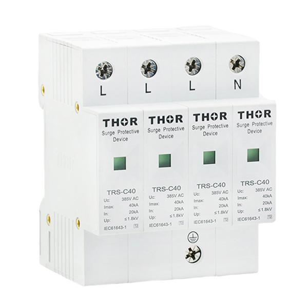 Whole house surge arrester power surge protective 40KA surge protector