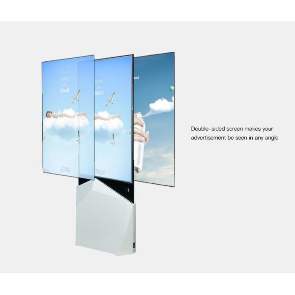 Двойной, который встали на сторону Signage киоска 55inch OLED цифров положения пола рекламируя дисплей