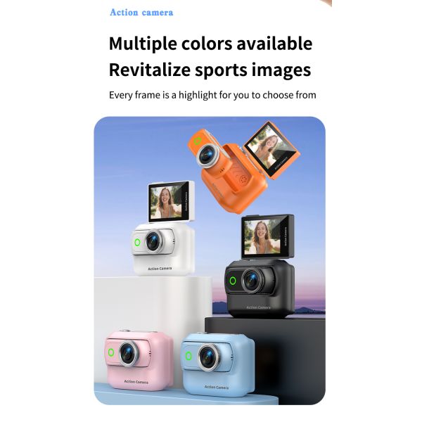 LK018 action camera 1080P high definition 2.0inch display 800mah battery