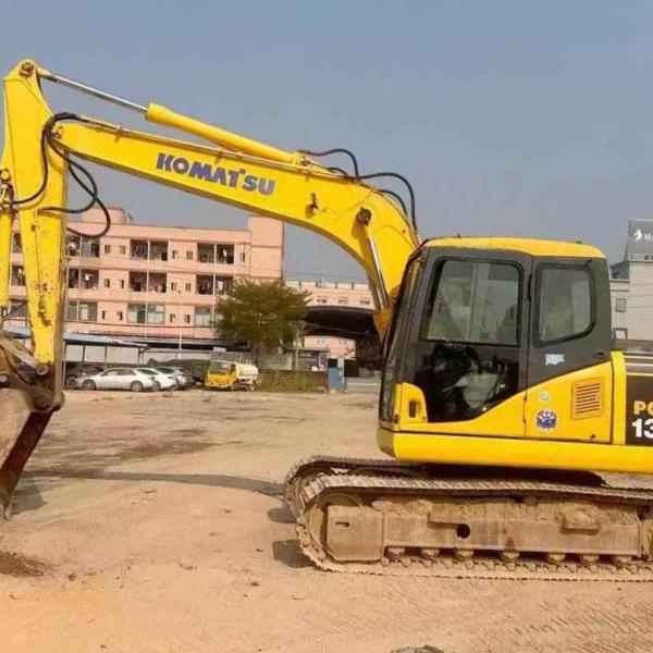 Used Komatsu PC130-7 Excavator 13 Ton Capacity Construction Mining Earthmoving Efficiency