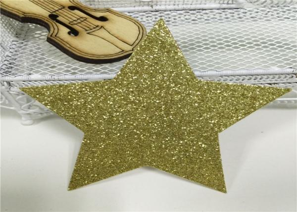 300gsm Glitter Paper Glitter Banner Letters 3 Tall Star For Party Decoration Banner