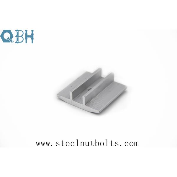 Bride moyenne de anodisation de 6005-T5 solides solubles 304 en aluminium pour le champ photovoltaïque