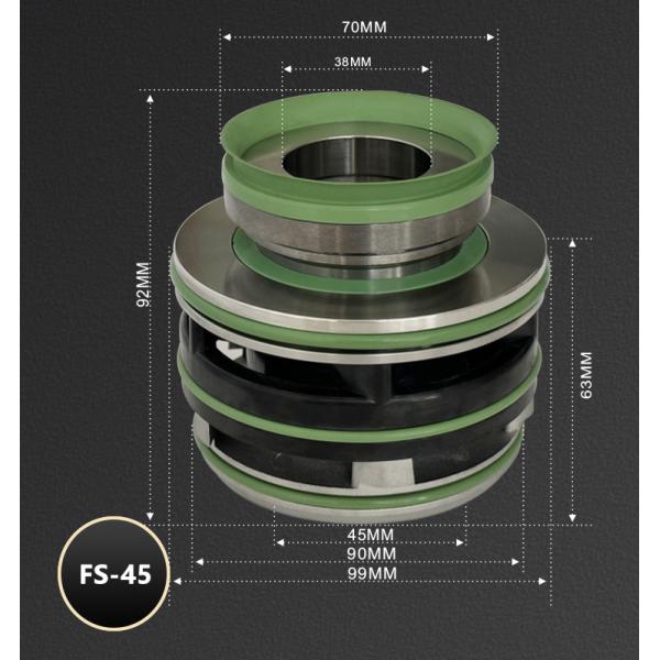 BERGMAN Заменить Flygt FGL-45mm 3171 4650 4640 5100 Металлический картон механическая пломба