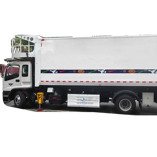 Thermo King UT Series UT-R EXTREME Refrigeration Unit Replace UT-1200 Installed On Airport Transfer Truck