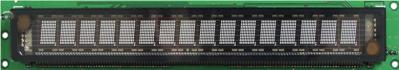 9x9 Dot Matrix VFD Display Module , Character Display Module DP Comma 16L103DK1R