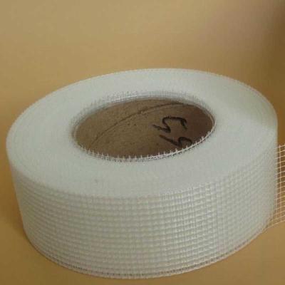 Largura adesiva da malha 65g/M2 50mm da fibra de vidro do material de construção