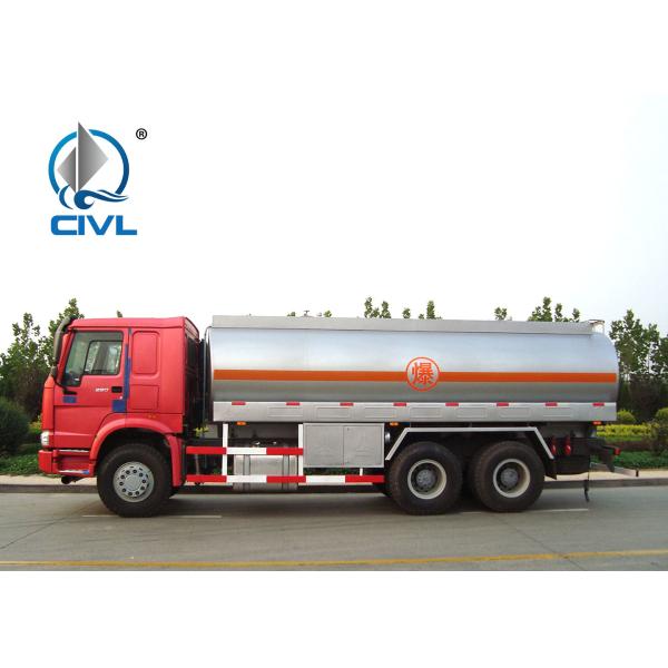 Radial Tyre Fuel Oil Transportation Truck 6X4 LHD Euro 2 336HP Lengthened Cab with 2 apartments
