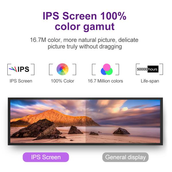 28,5 панель Адвокатуры Lcd высокой яркости дисплея Signage Wifi цифров андроида дюйма