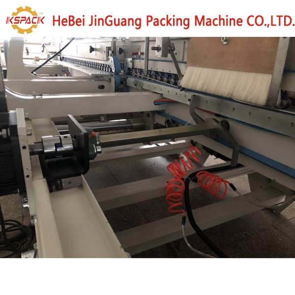 PLC Whith бумажной рифленой машины Gluer папки коробки 400/Min автоматический питаясь