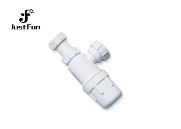 PP PVC Material Wash Basin Drain Pipe , Kitchen Wash Basin Pipe Customized Size