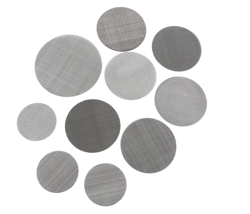Corrosion Resistant High-Temperature Resistant Stainless Steel Filter Disc with Customizable Mesh Sizes