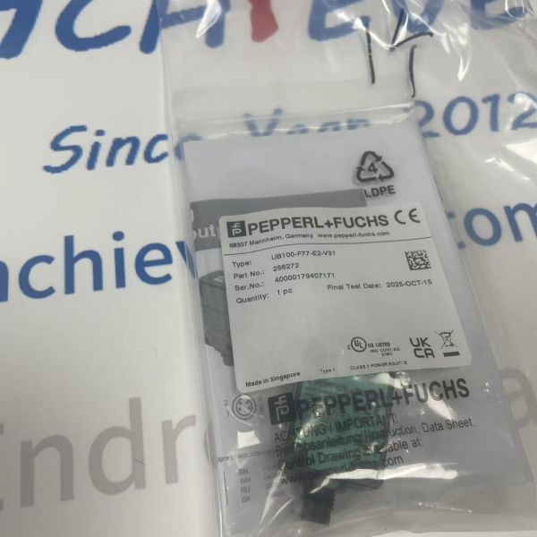 UB100-F77-E2-V31 Ultrasonic Direct Detection Sensor