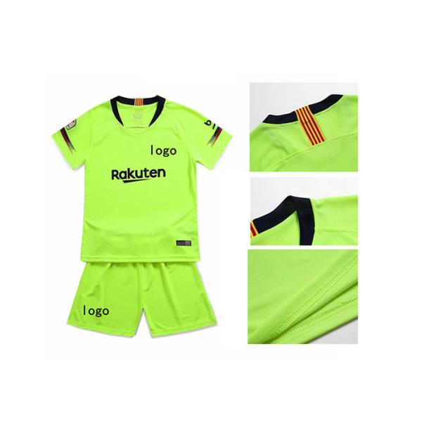 Custom kids soccer jersey full kit with socks football jersey for kids