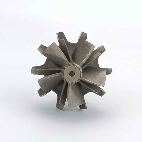 MS-TECH Turbo RHF5B Mise à niveau Arbre de roue de la turbine Ind 53 mm Exd43 mm Lames 5+5