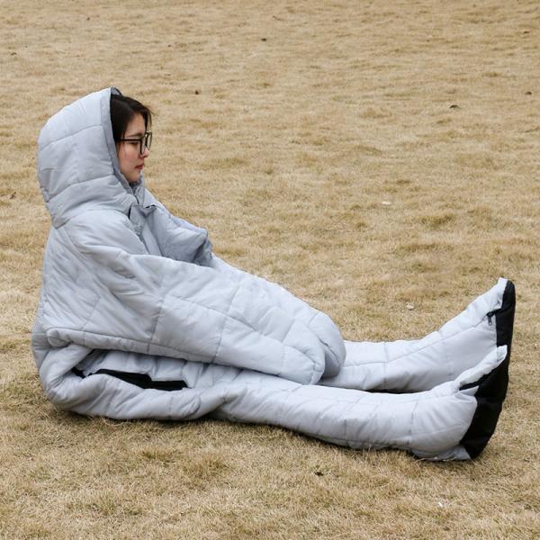 70.9 Large Humanoid Outdoor Camping Sleeping Bags Wearable Sleeping Bag Single Person