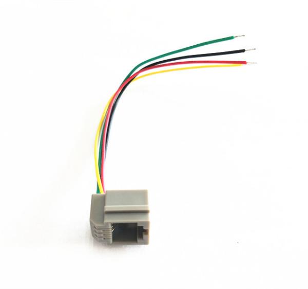 Thru - Hole R/A RJ11 6P6C Connector 623MS Socket Connector ISO14001