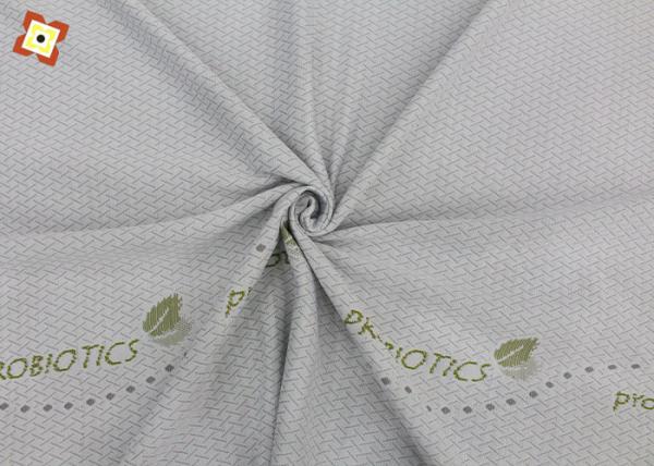 Ticking Knitted Mattress Fabric 86 Width Gray Colour 500g