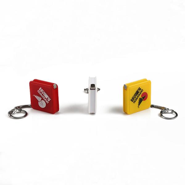 Wintape Measure Tape Venda Quente Mini Key Chain Tape Measure Promoção Quadrado Retrátil Mini Promoção Tape Measure