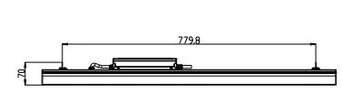 145lm/W 100W светодиодный линейный высокозащитный свет 25° /45° /60° /90° CRI70+/80+ 6000K-6500K IP66 IK08 Высокое качество для парковки