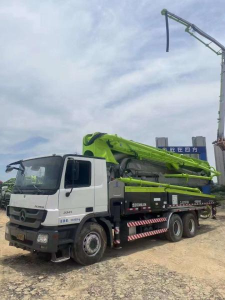 9 MPa Refurbished Concrete Pump Truck Zoomlion 47m Diesel Powered