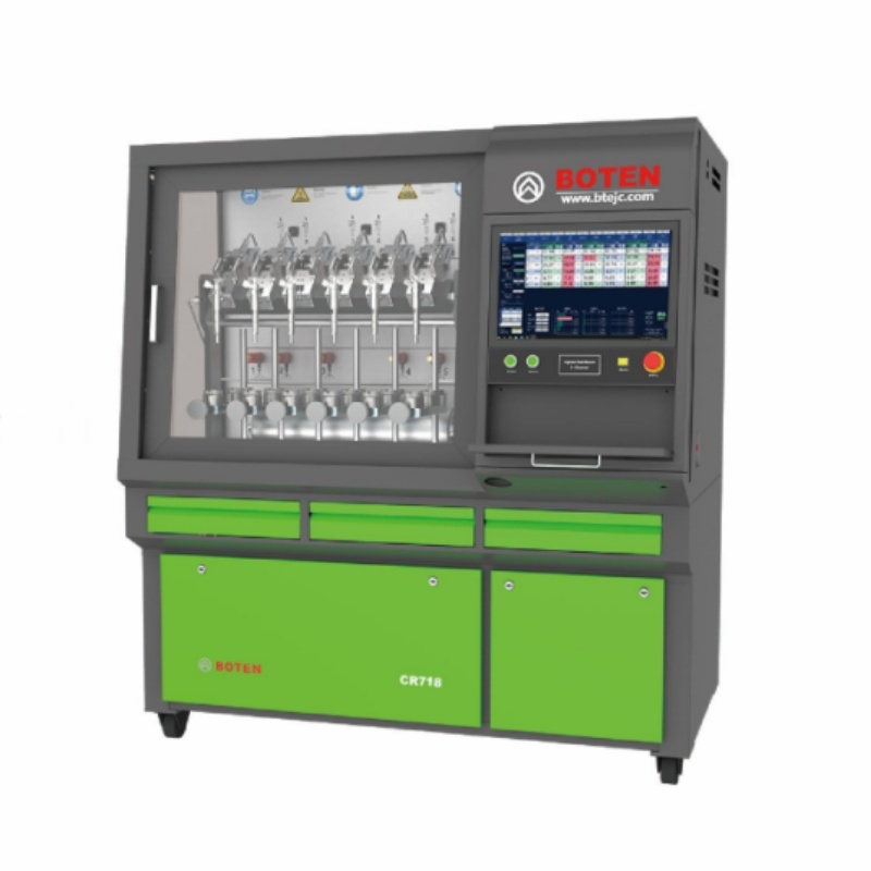 CR718 6-Channel Common Rail Injector Test Bench For 2400 Bar Diesel Tester