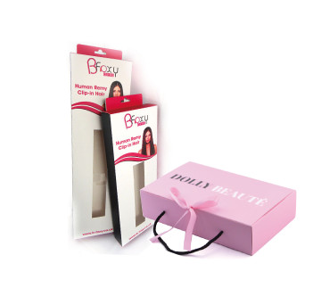Custom Size Cosmetic Trial Set Packaging Box With Hadle | Nail Polish Paper Box Manufacturer