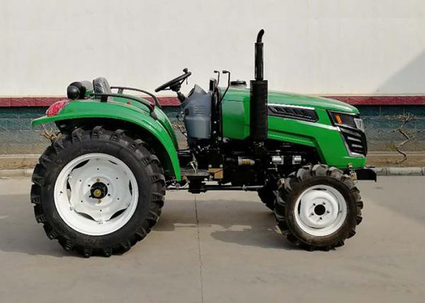4WD Agriculture Farm Tractors 30hp Diesel Engine With Front Loader And Backhoe