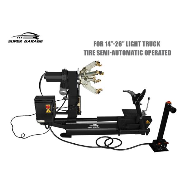 400V Semi Automatic Tyre Changer , 26'' Truck Tyre Changing Equipment 780mm Wheel Width