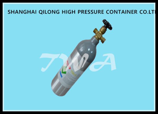 Medical Gas Cylinder 1.8L Small Portable Oxygen Tanks With Footring