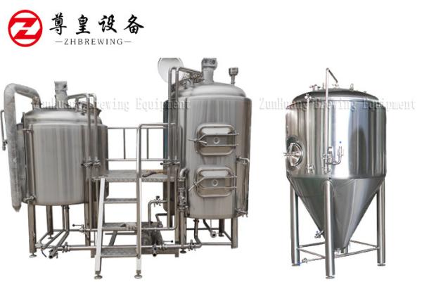 Equipamento comercial da cerveja do ofício da cervejaria, equipamento de Brewpub do material Sus304