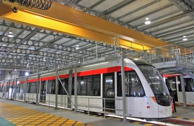 Remote Control Q235B Double Girder Overhead Crane 7.5-35m Span