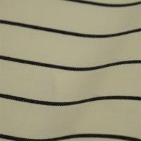 Été adaptant au cachemire 275gsm Serge Twill Fabric de laine de tissu de rayure verticale