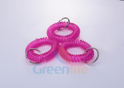 Bungee Tether Customizable Plastic Wrist Coil Stretched Prevent Dropping