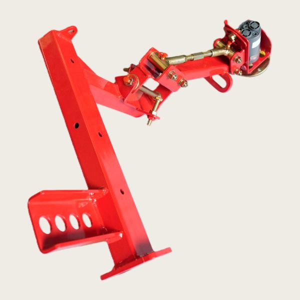 Easy-Maintenance Self-Adaptive Road Height-Adjustable Curb Stone Sweeping Assembly