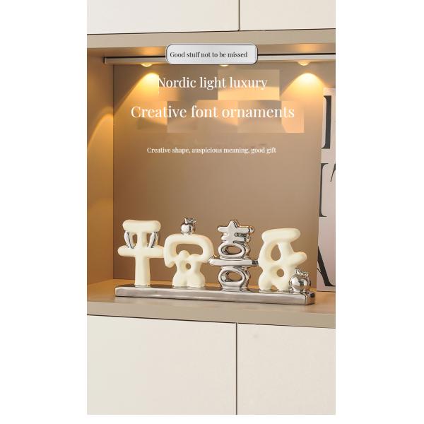 Tree Branch Double Tray Creative White Porcelain Bear Storage Decoration for Hallween