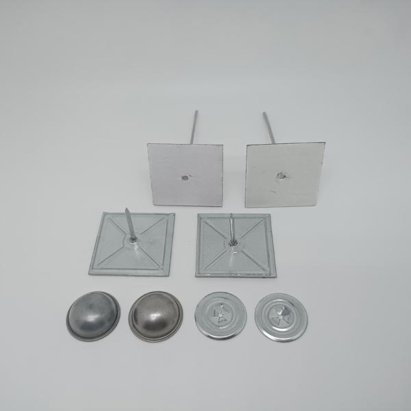 Building Materials Self Adhesive Insulation Hanger Stick Pin Household Perforated Base Insulation Pins