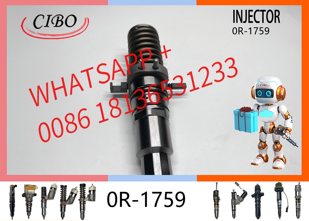 original 0R-1759 Fuel Injector Assembly for C3500 3508 3512 3516 Gen Set Engine Diesel Fuel Injector Replacement for OEM 7W-2269 6I-4357 original new injector